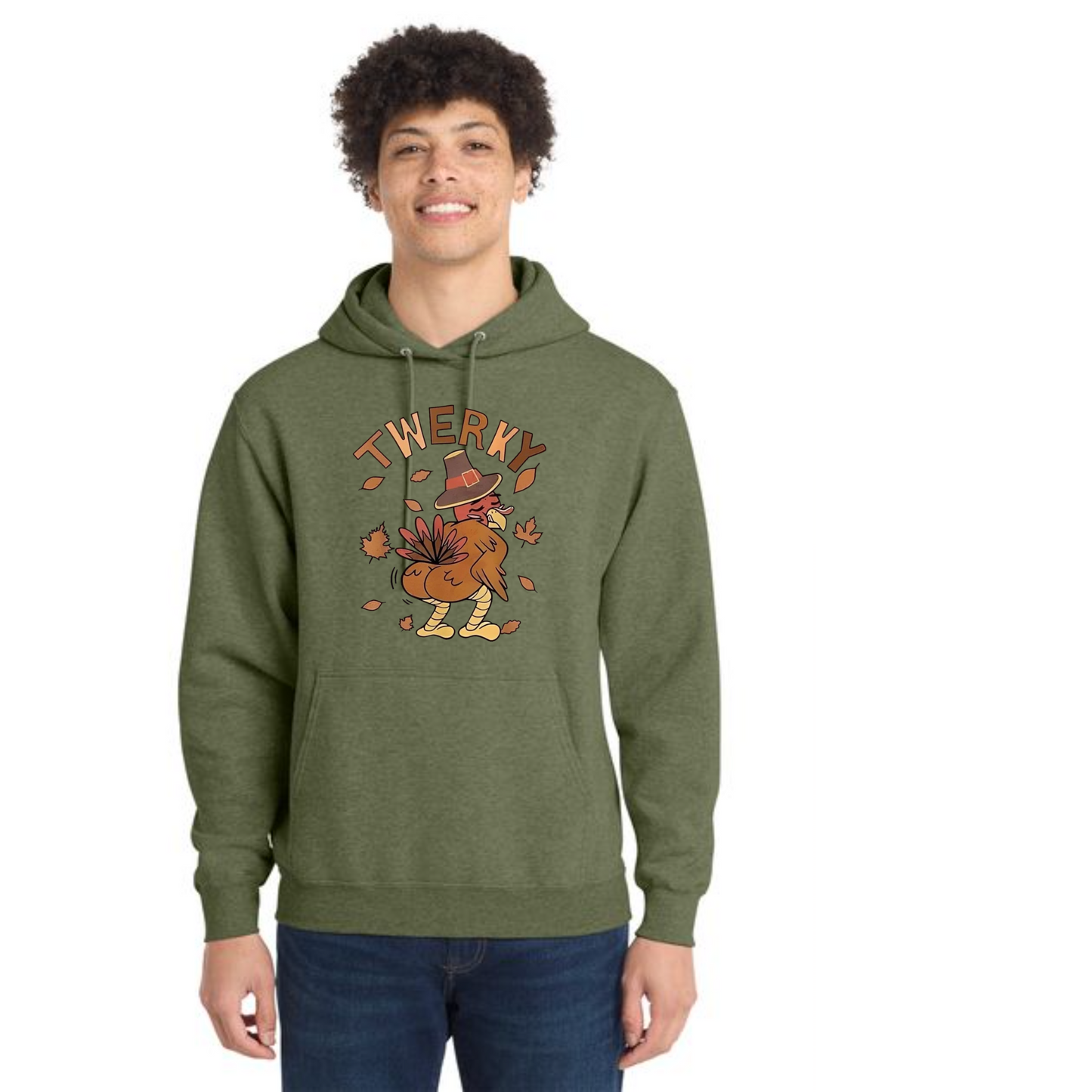 THANKSGIVING Port & Company® Core Fleece Pullover Hooded Sweatshirt 60