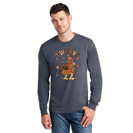 THANKSGIVING PC54LS Port & Company® Long Sleeve Core Cotton Tee 60