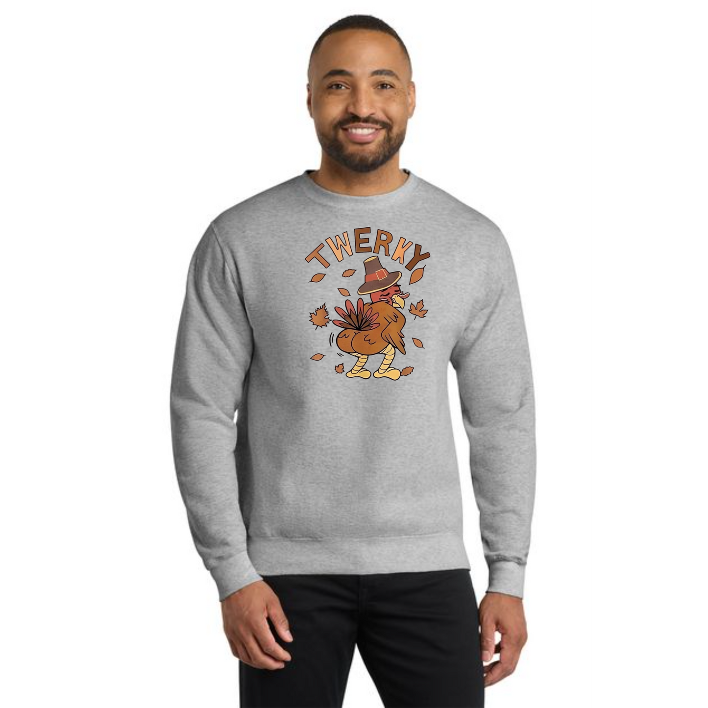 THANKSGIVING PC78 Port & Company® Core Fleece Crewneck Sweatshirt 60