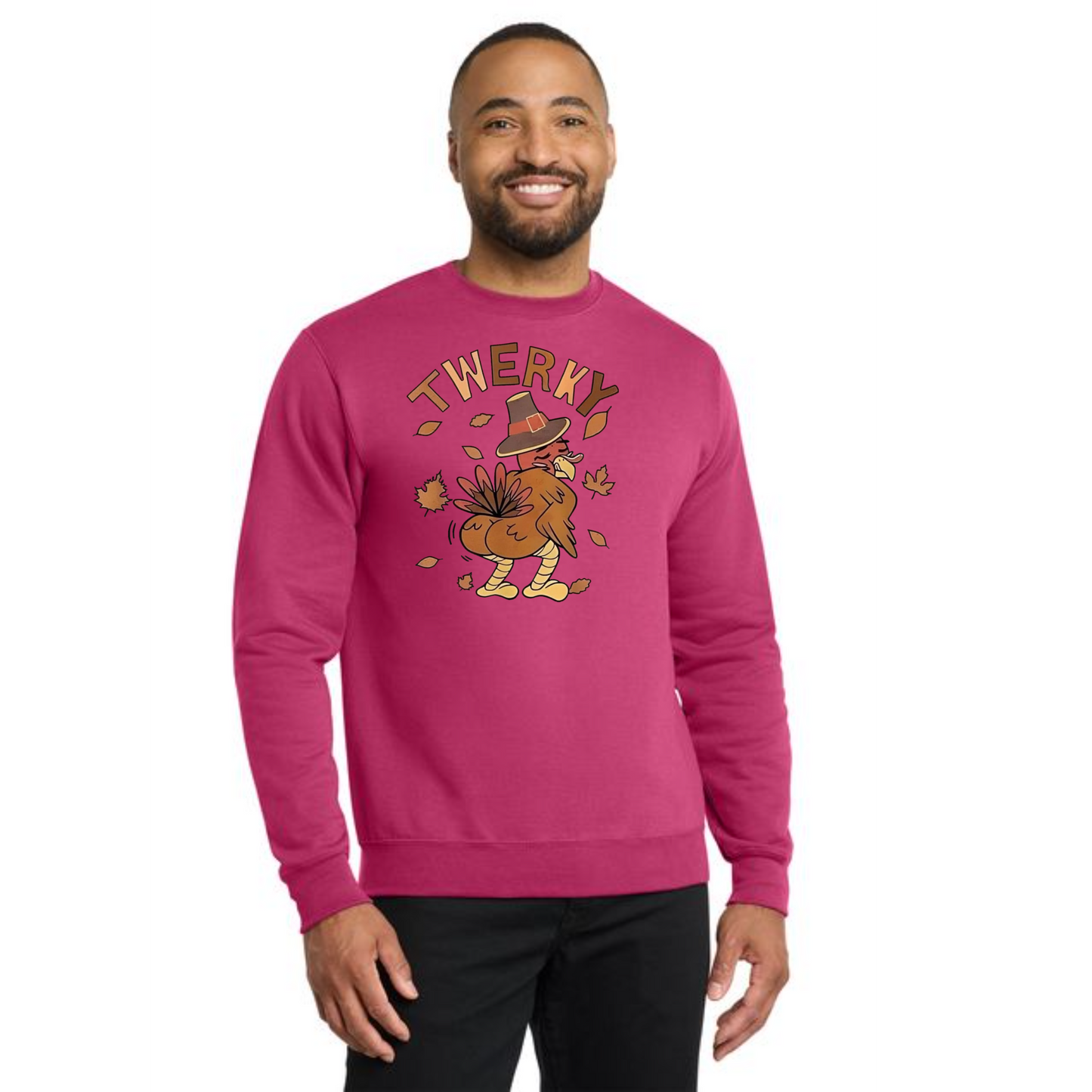 THANKSGIVING PC78 Port & Company® Core Fleece Crewneck Sweatshirt 60