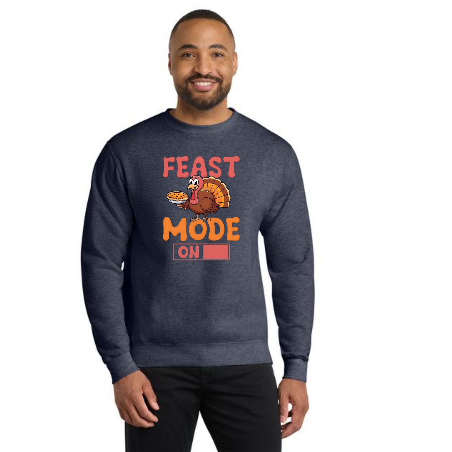 THANKSGIVING PC78 Port & Company® Core Fleece Crewneck Sweatshirt 61