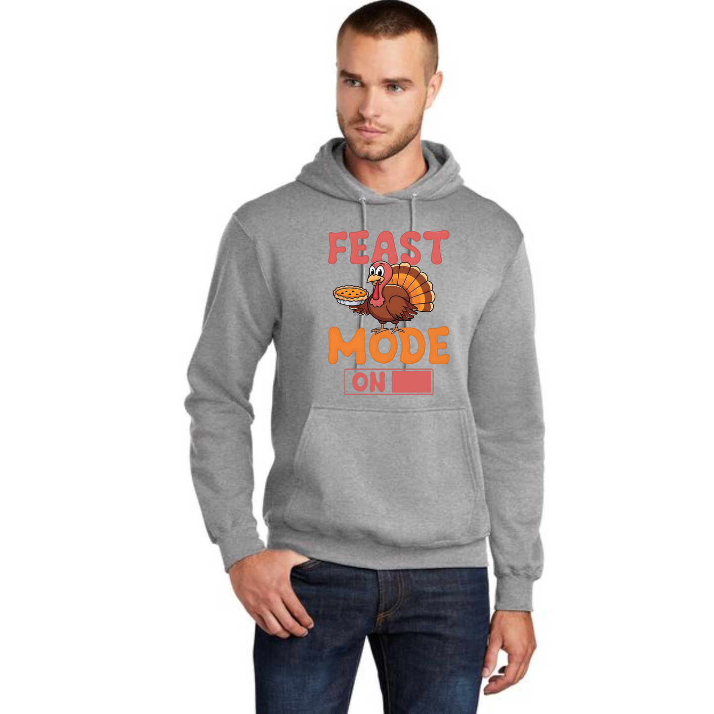 THANKSGIVING Port & Company® Core Fleece Pullover Hooded Sweatshirt 61