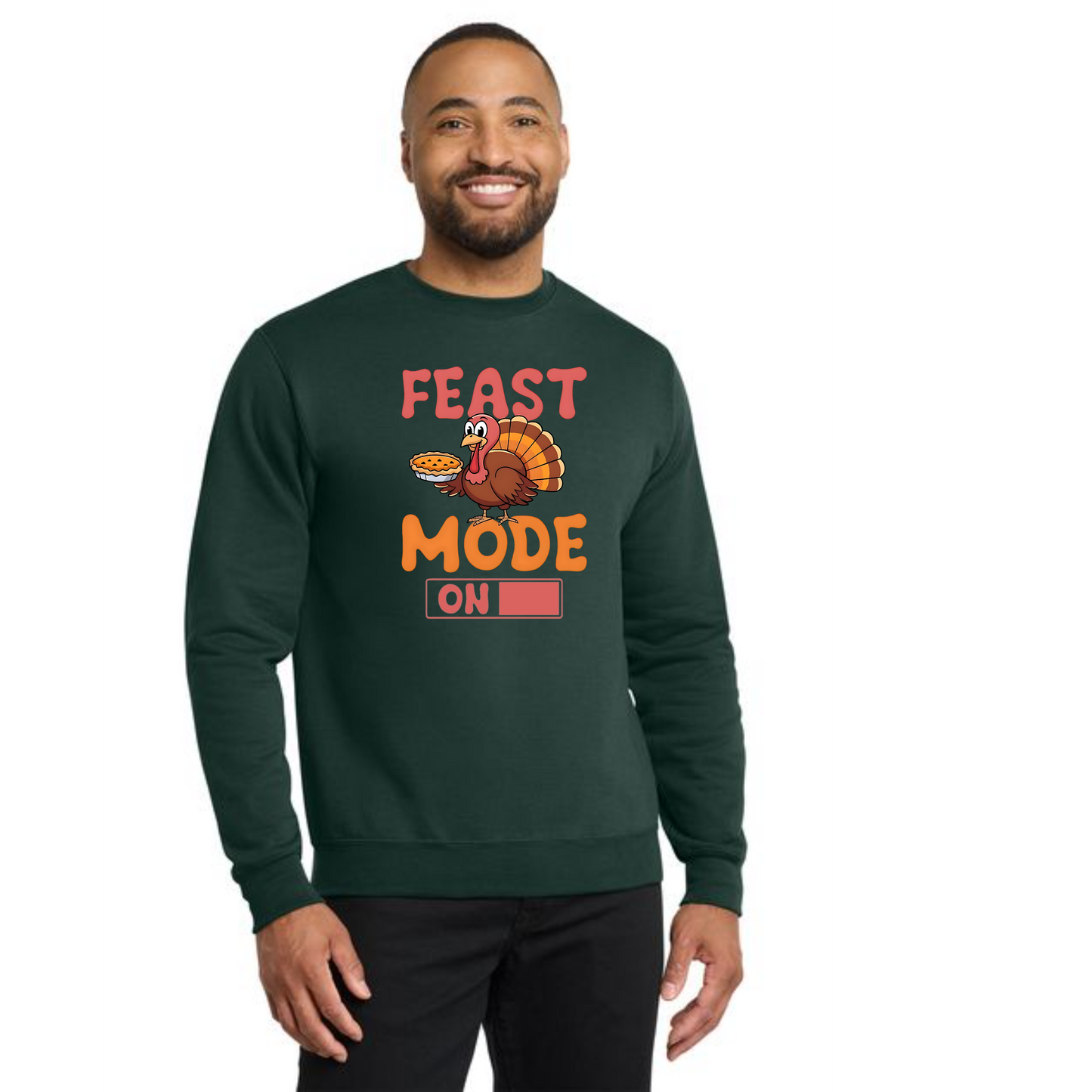THANKSGIVING PC78 Port & Company® Core Fleece Crewneck Sweatshirt 61