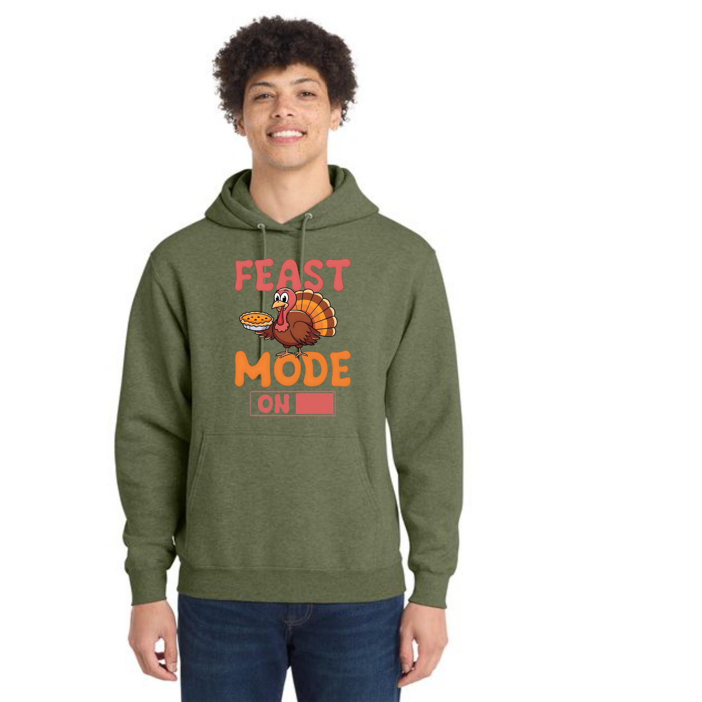 THANKSGIVING Port & Company® Core Fleece Pullover Hooded Sweatshirt 61