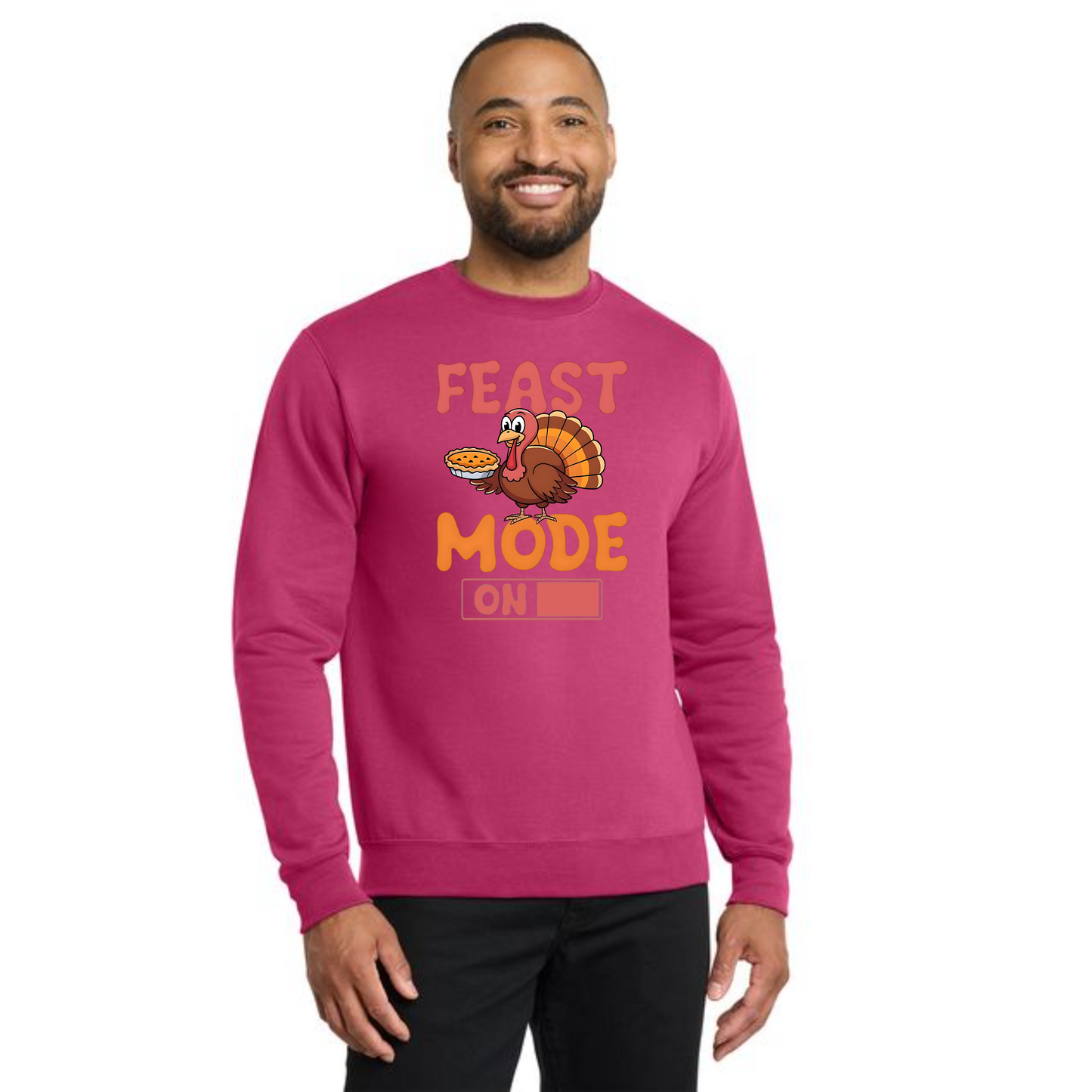 THANKSGIVING PC78 Port & Company® Core Fleece Crewneck Sweatshirt 61