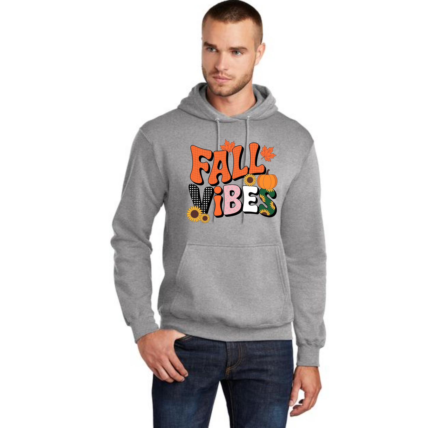 THANKSGIVING Port & Company® Core Fleece Pullover Hooded Sweatshirt 62