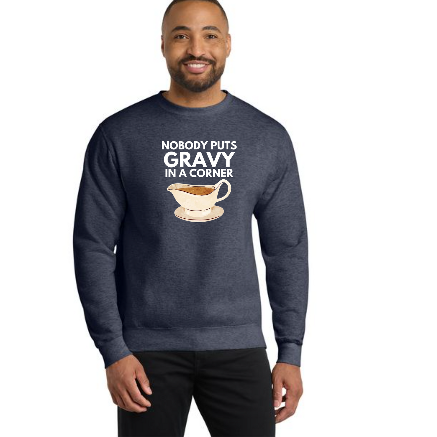 THANKSGIVING PC78 Port & Company® Core Fleece Crewneck Sweatshirt 8