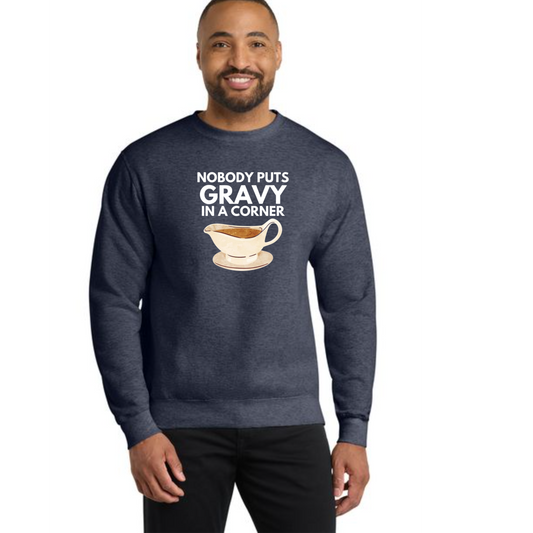 THANKSGIVING PC78 Port & Company® Core Fleece Crewneck Sweatshirt 8