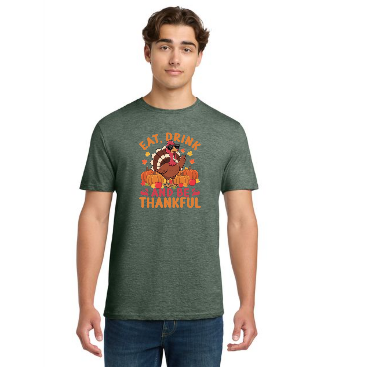 THANKSGIVING Gildan Softstyle® T-Shirt Unisex Short Sleeve Tee 63