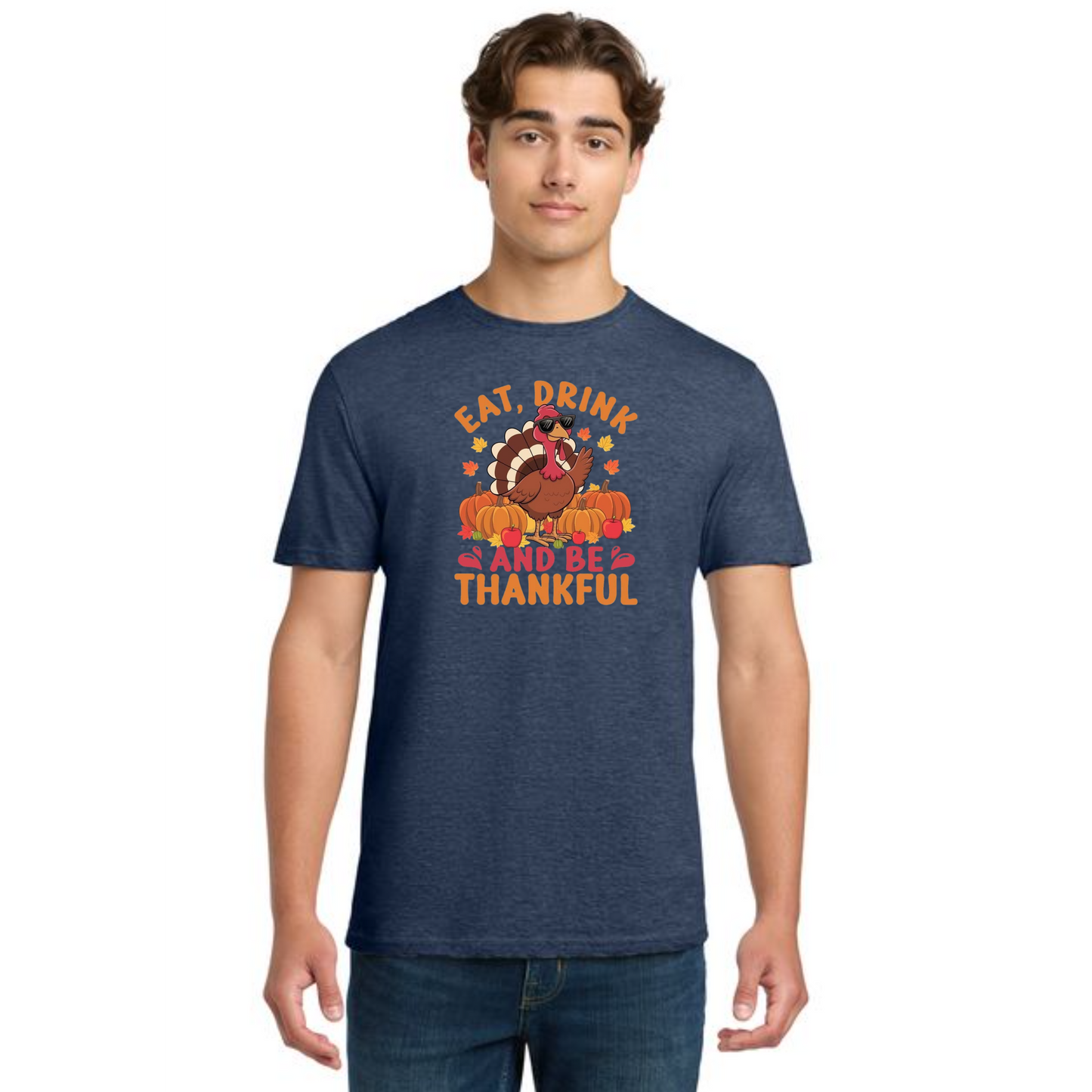 THANKSGIVING Gildan Softstyle® T-Shirt Unisex Short Sleeve Tee 63