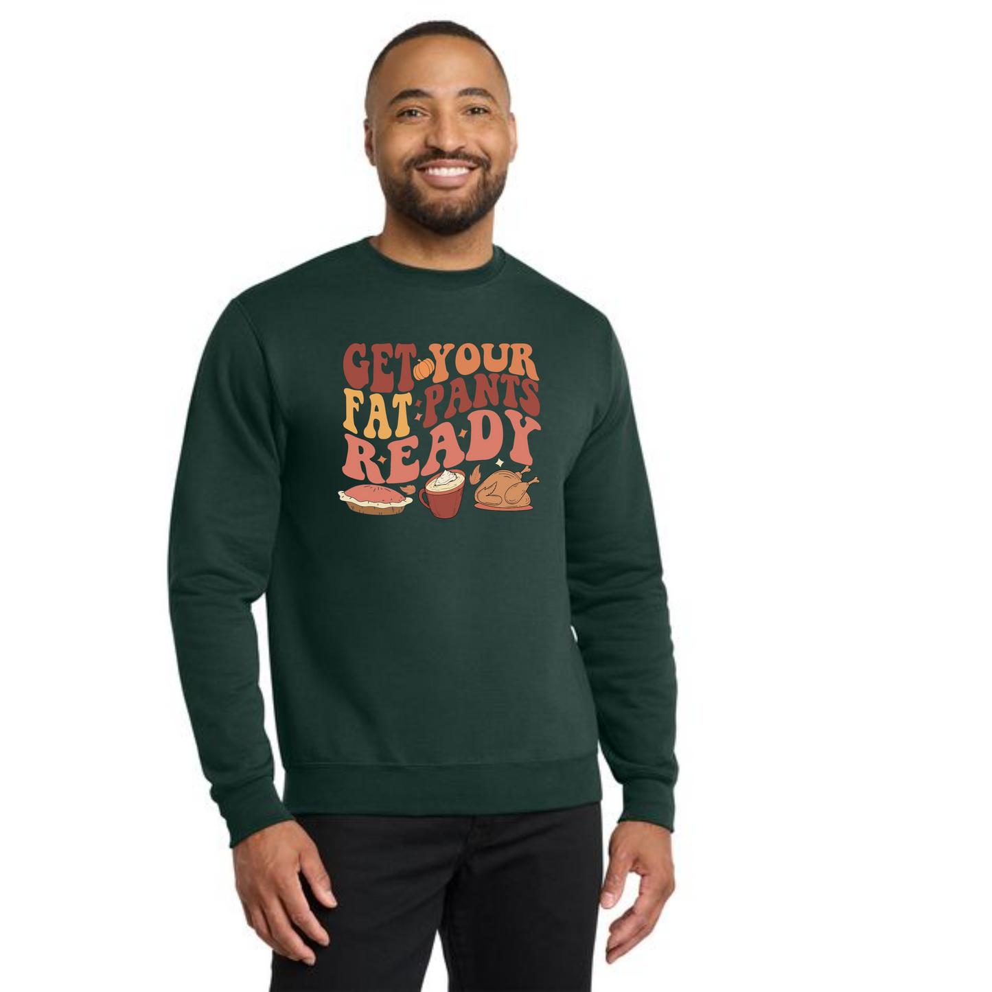 THANKSGIVING PC78 Port & Company® Core Fleece Crewneck Sweatshirt 64
