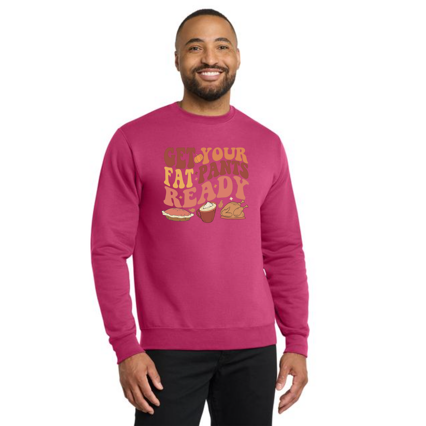 THANKSGIVING PC78 Port & Company® Core Fleece Crewneck Sweatshirt 64
