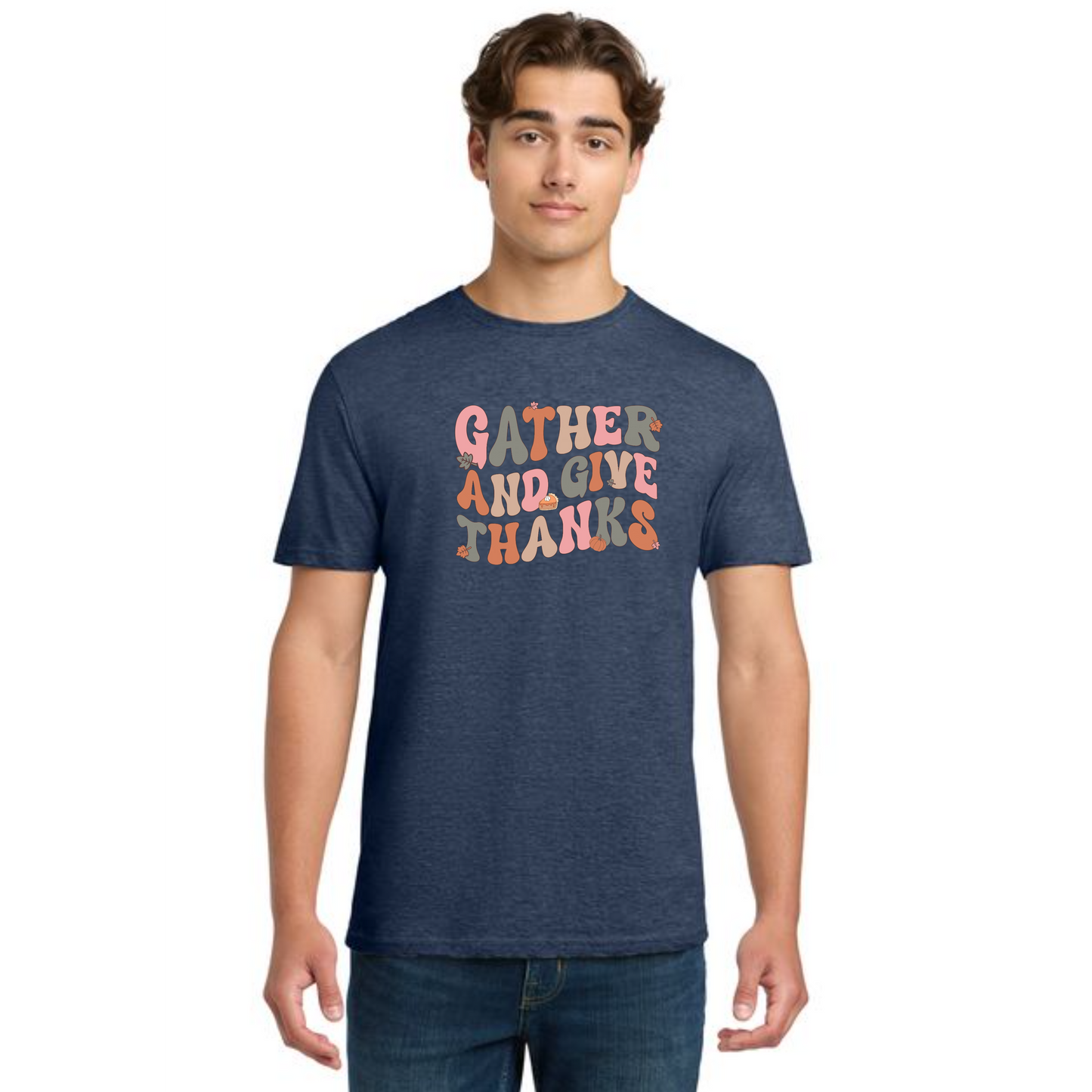 THANKSGIVING Gildan Softstyle® T-Shirt Unisex Short Sleeve Tee 65