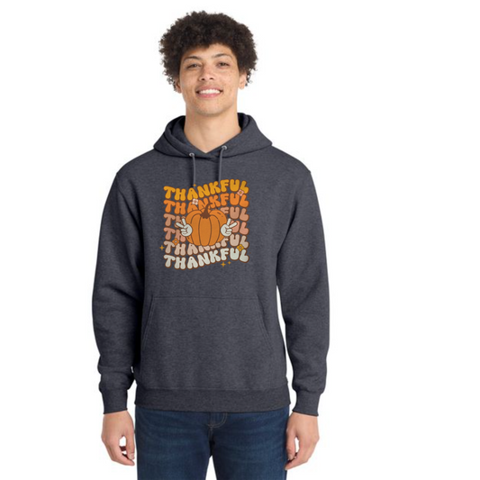 THANKSGIVING Port & Company® Core Fleece Pullover Hooded Sweatshirt 66