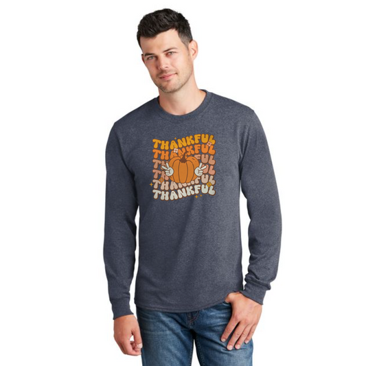 THANKSGIVING PC54LS Port & Company® Long Sleeve Core Cotton Tee 66
