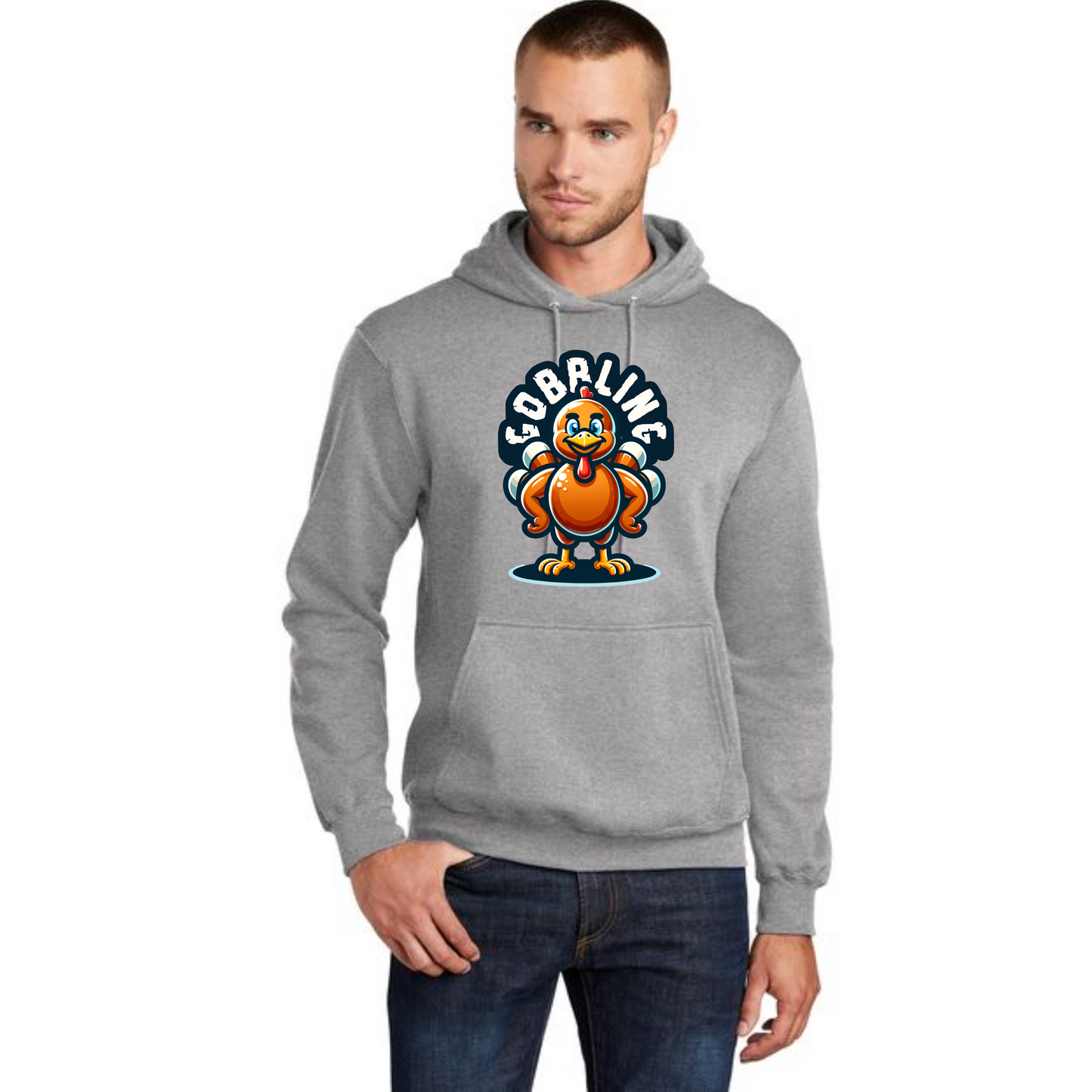 THANKSGIVING Port & Company® Core Fleece Pullover Hooded Sweatshirt 67