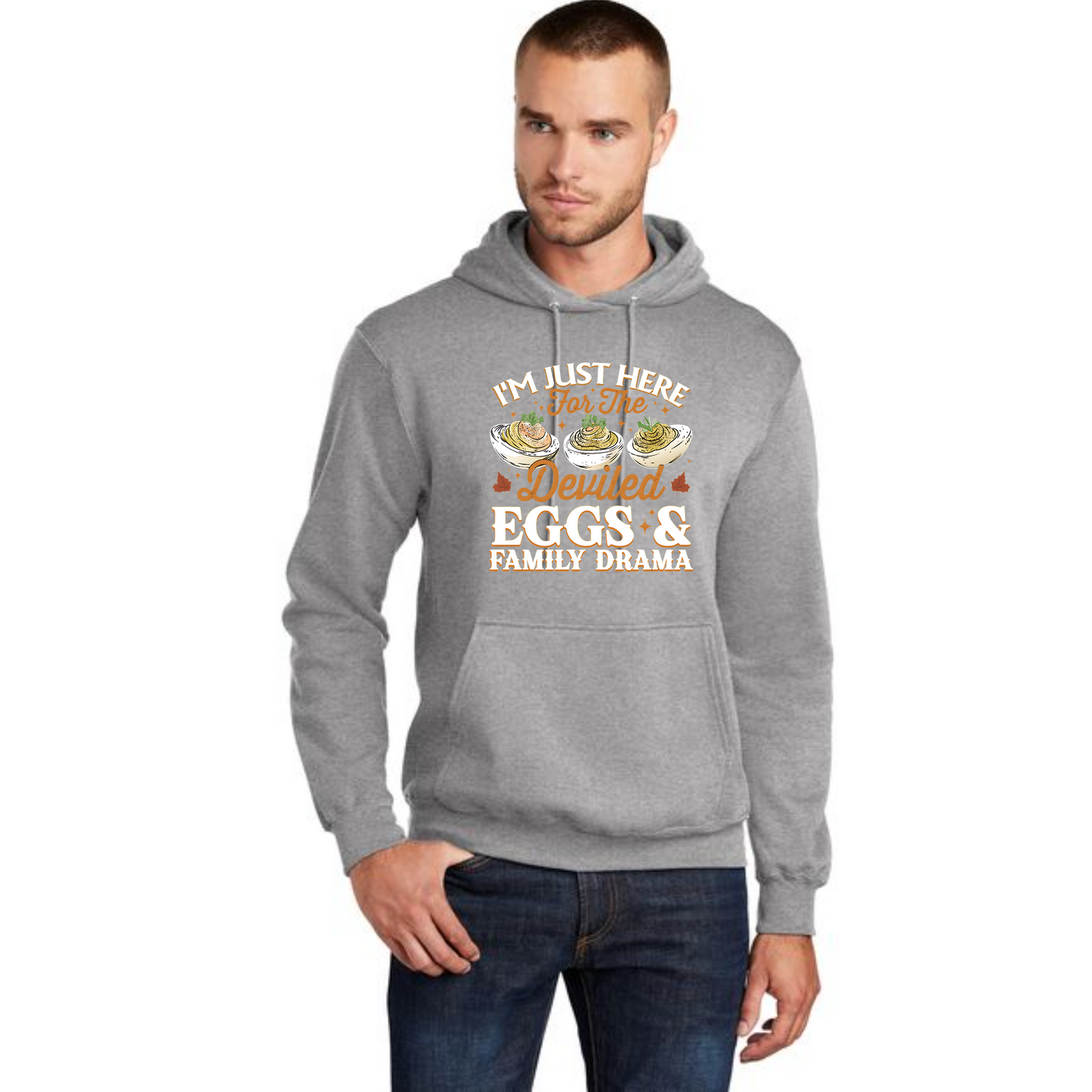 THANKSGIVING Port & Company® Core Fleece Pullover Hooded Sweatshirt 68