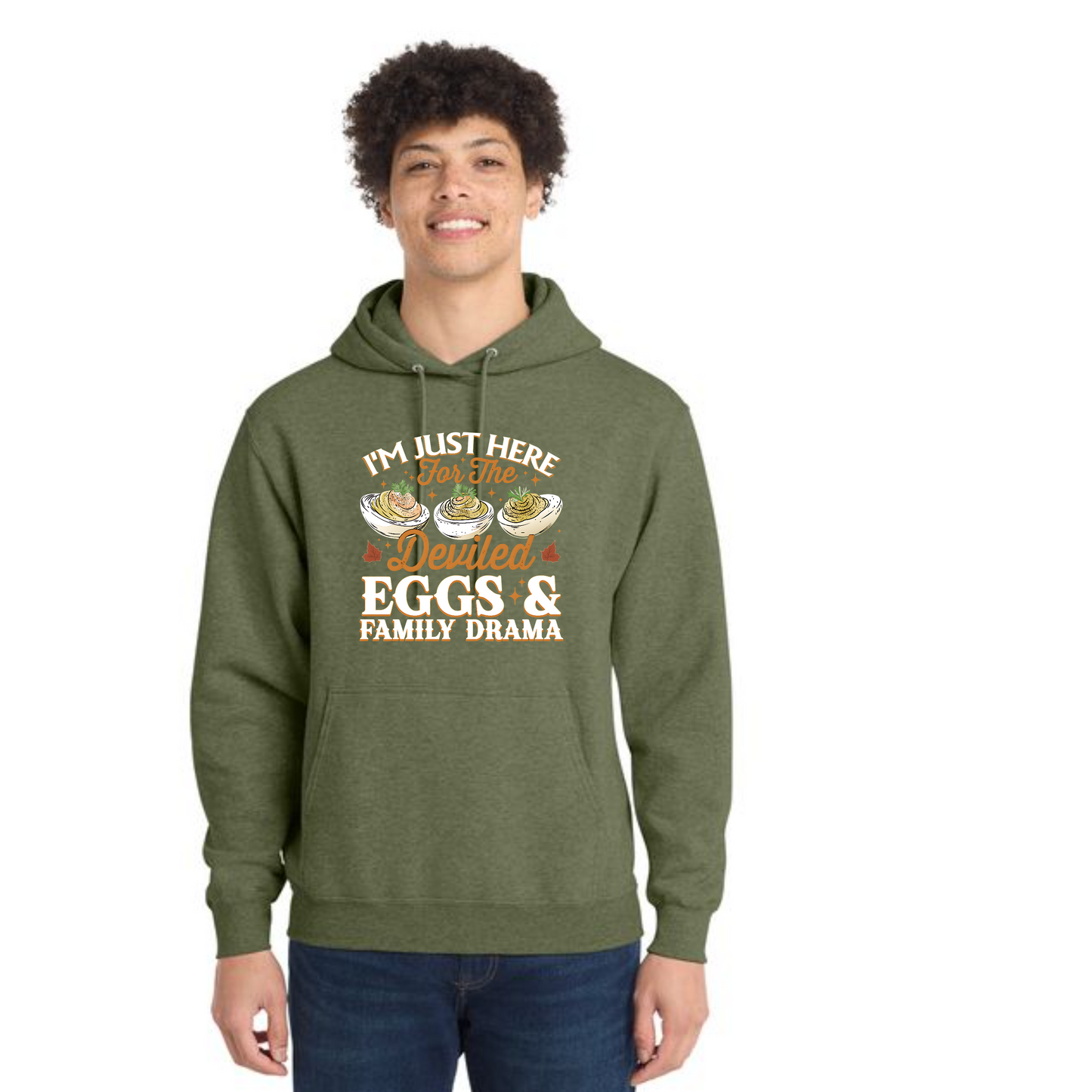 THANKSGIVING Port & Company® Core Fleece Pullover Hooded Sweatshirt 68