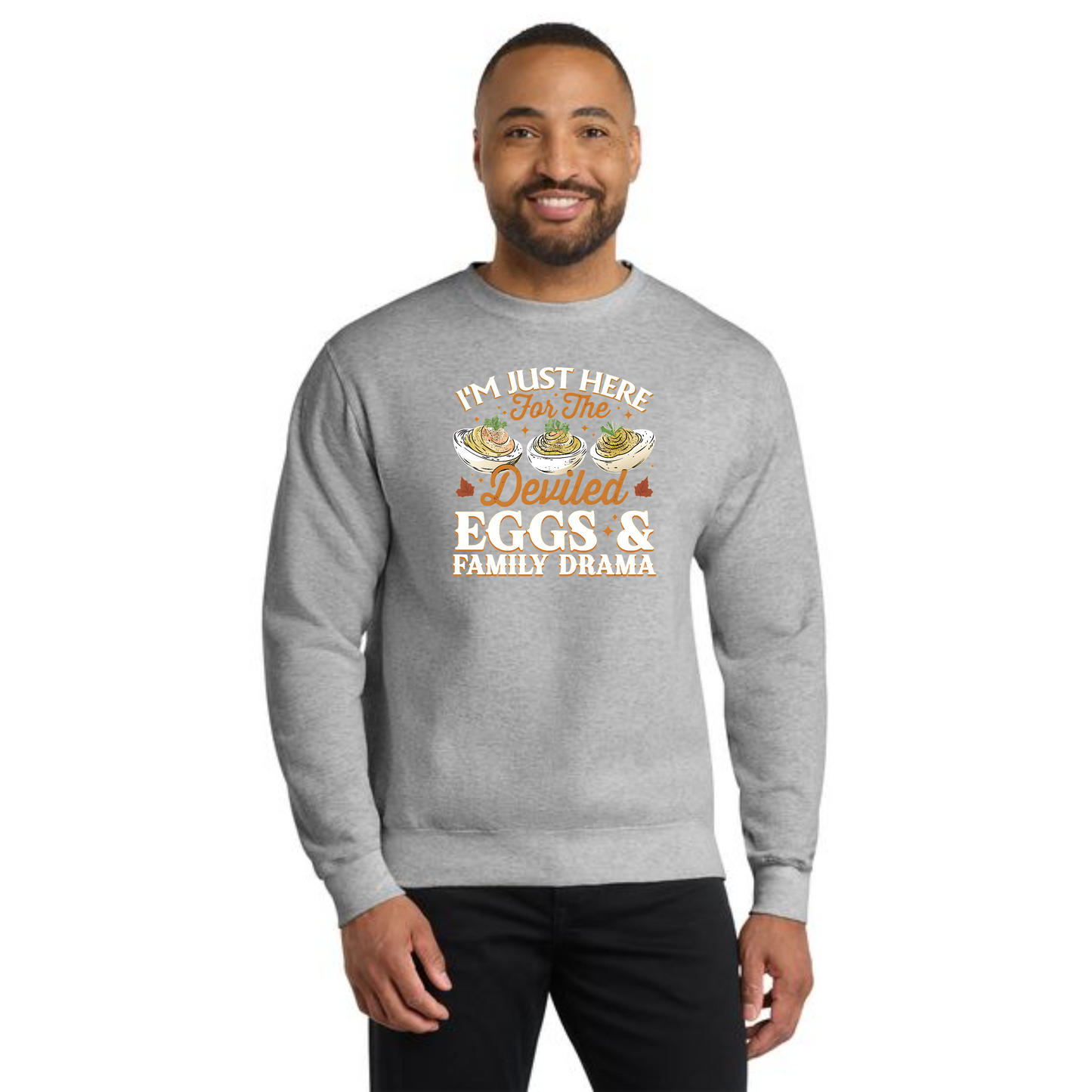 THANKSGIVING PC78 Port & Company® Core Fleece Crewneck Sweatshirt 68