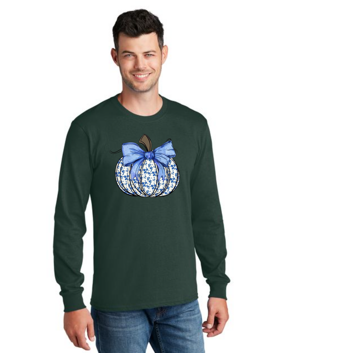 THANKSGIVING PC54LS Port & Company® Long Sleeve Core Cotton Tee 70
