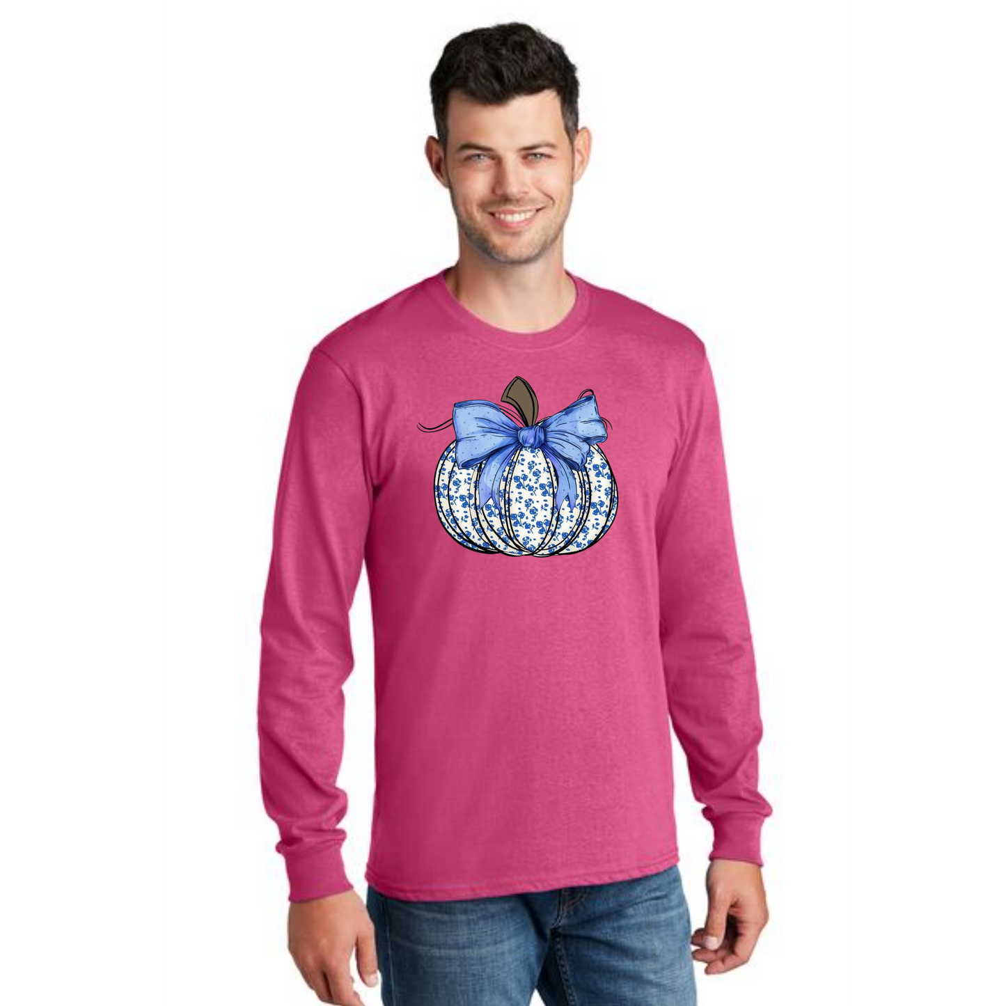 THANKSGIVING PC54LS Port & Company® Long Sleeve Core Cotton Tee 70