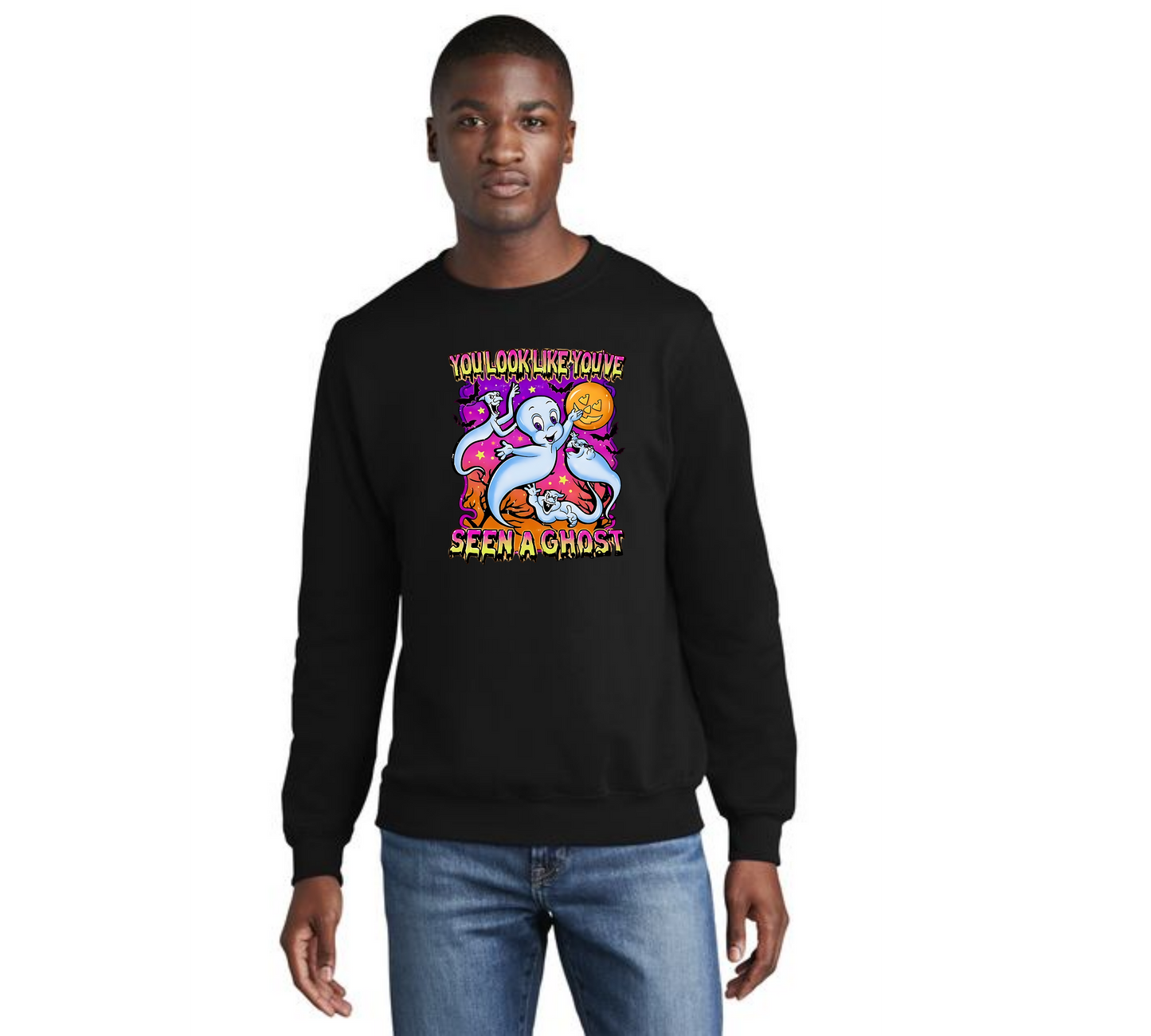 HALLOWEEN Port & Company® Core Fleece Crewneck Sweatshirt HW-84
