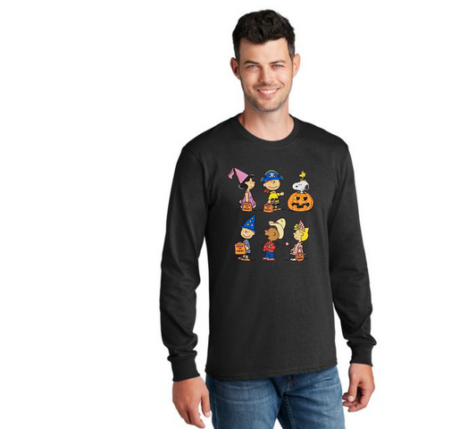HALLOWEEN PC55LS Port & Company® Long Sleeve Core Cotton Tee HW-86
