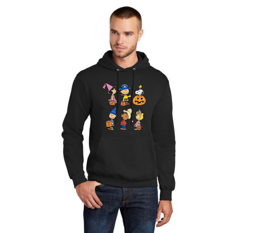 HALLOWEEN PC78H Port & Company® Core Fleece Pullover Hooded Sweatshirt HW-86