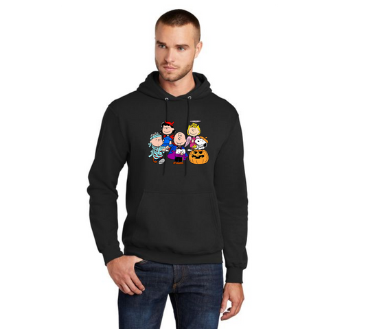 HALLOWEEN PC78H Port & Company® Core Fleece Pullover Hooded Sweatshirt HW-87