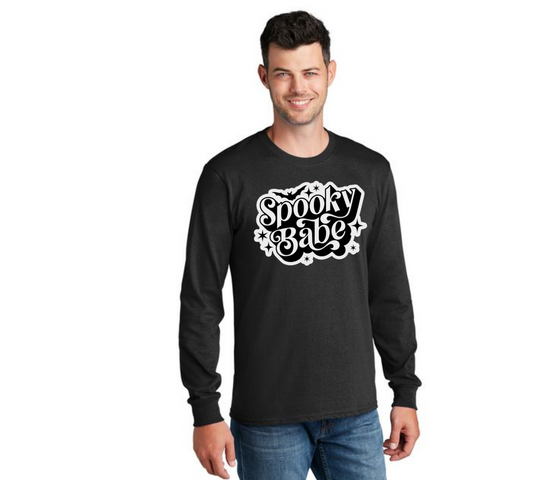 HALLOWEEN PC55LS Port & Company® Long Sleeve Core Cotton Tee HW-92