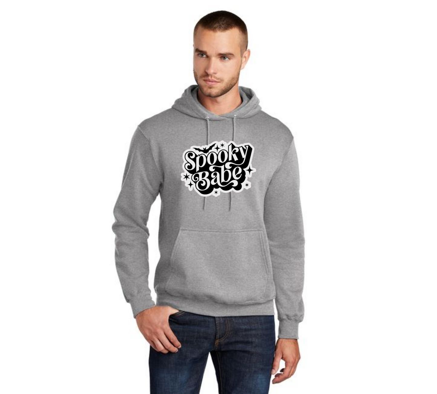 HALLOWEEN PC78H Port & Company® Core Fleece Pullover Hooded Sweatshirt HW-92