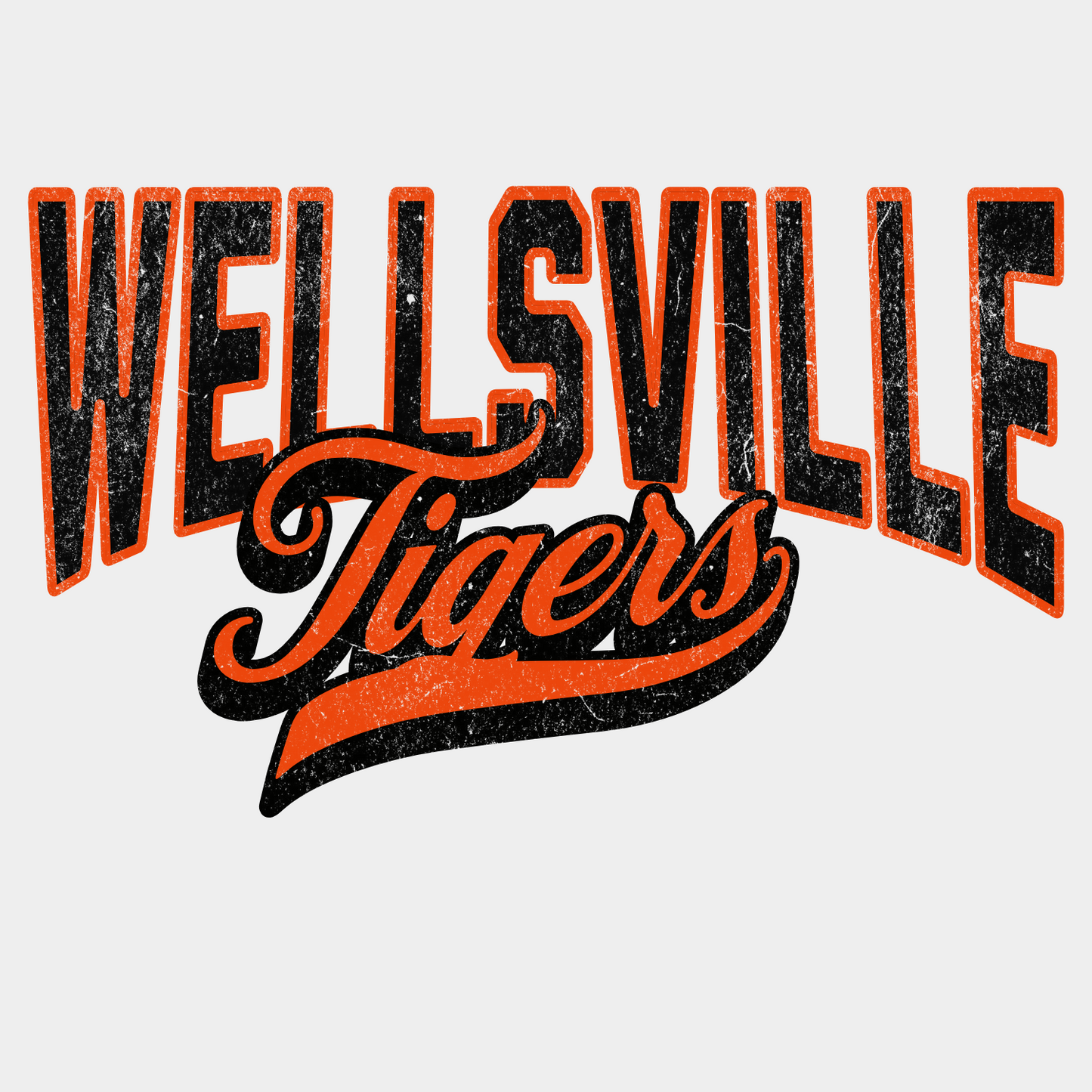 WELLSVILLE TIGERS PC78H Port & Company® Core Fleece Pullover Hooded Sweatshirt 6