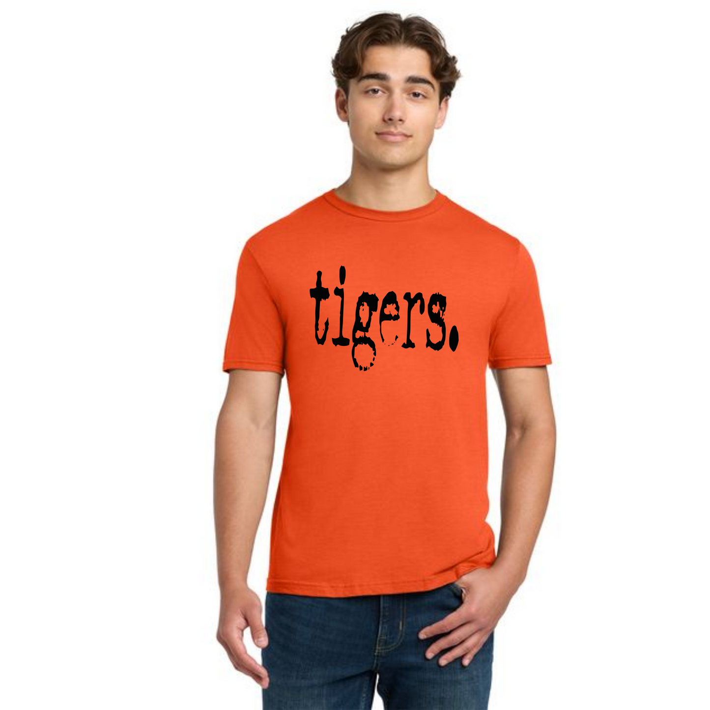 WELLSVILLE TIGERS Gildan Softstyle® T-Shirt Unisex Short Sleeve Tee 1