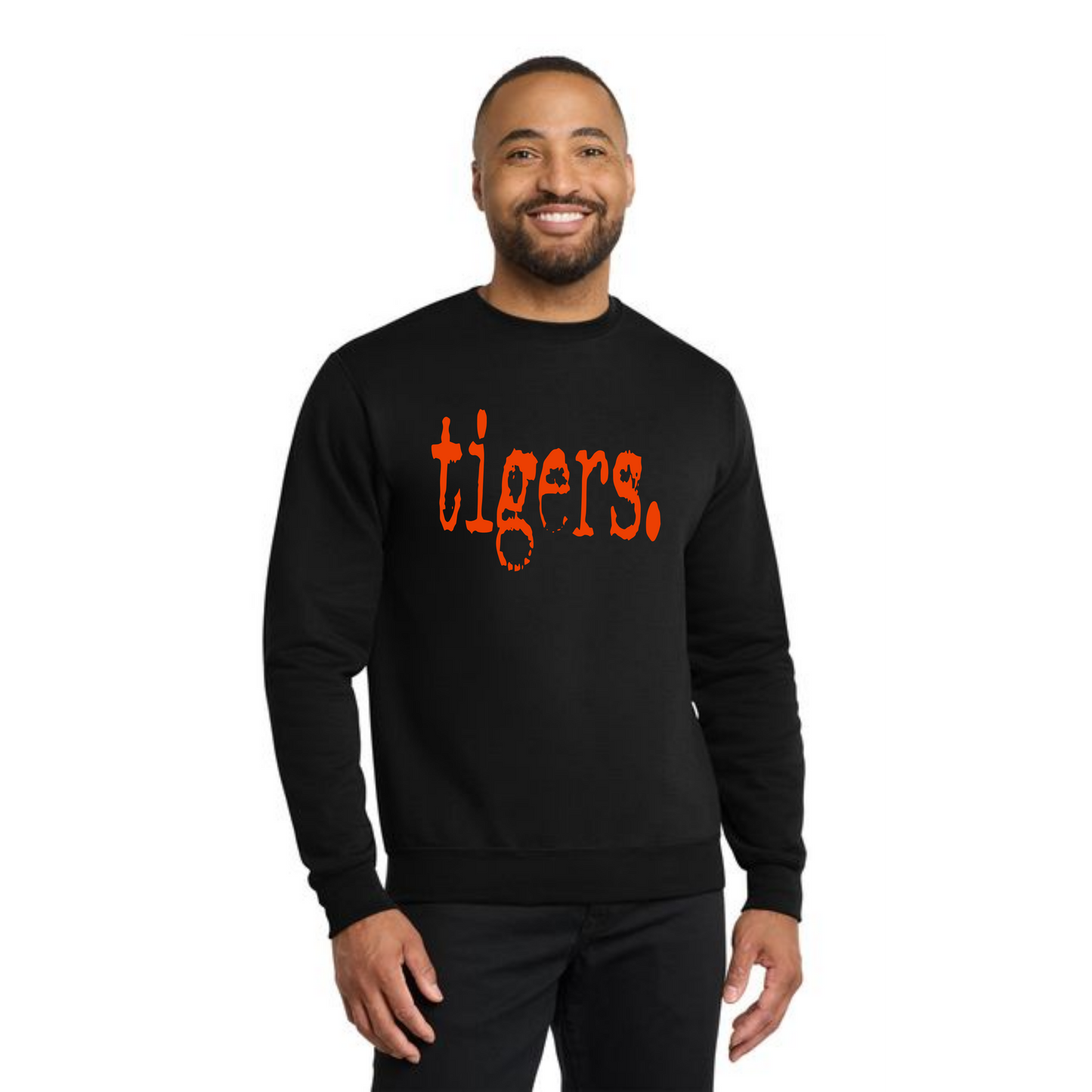 WELLSVILLE TIGERS PC78 Core Fleece Crewneck Sweatshirt 1