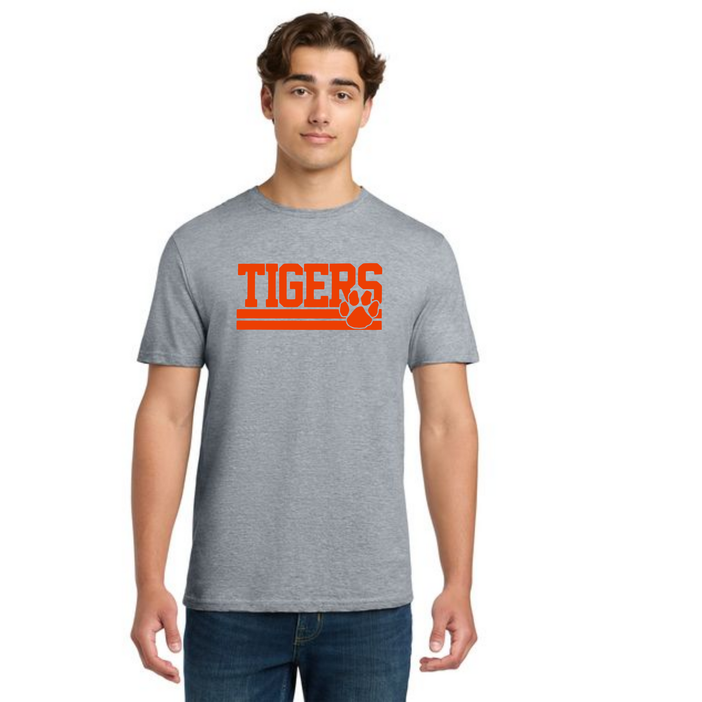 WELLSVILLE TIGERS Gildan Softstyle® T-Shirt Unisex Short Sleeve Tee 2