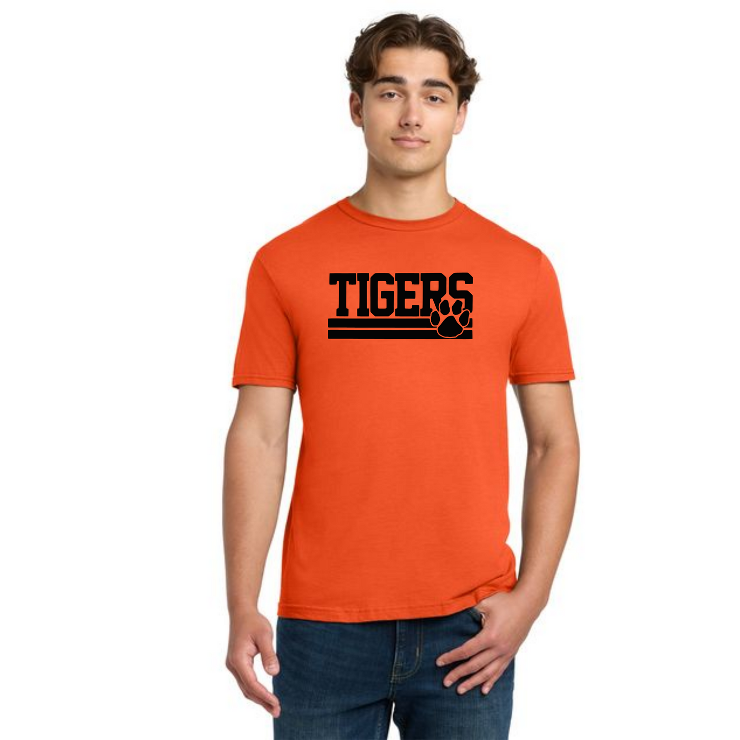 WELLSVILLE TIGERS Gildan Softstyle® T-Shirt Unisex Short Sleeve Tee 2