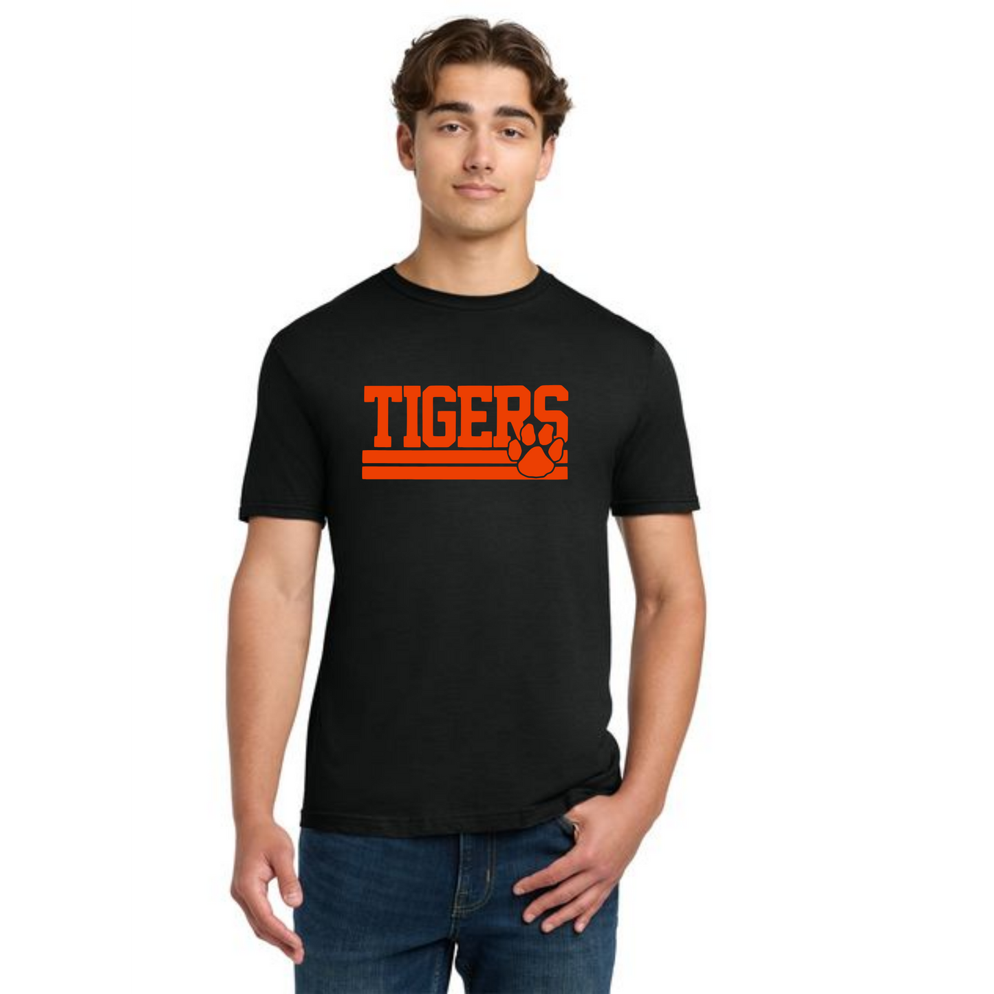 WELLSVILLE TIGERS Gildan Softstyle® T-Shirt Unisex Short Sleeve Tee 2