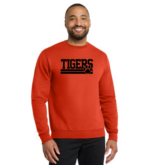 WELLSVILLE TIGERS PC78 Core Fleece Crewneck Sweatshirt 2