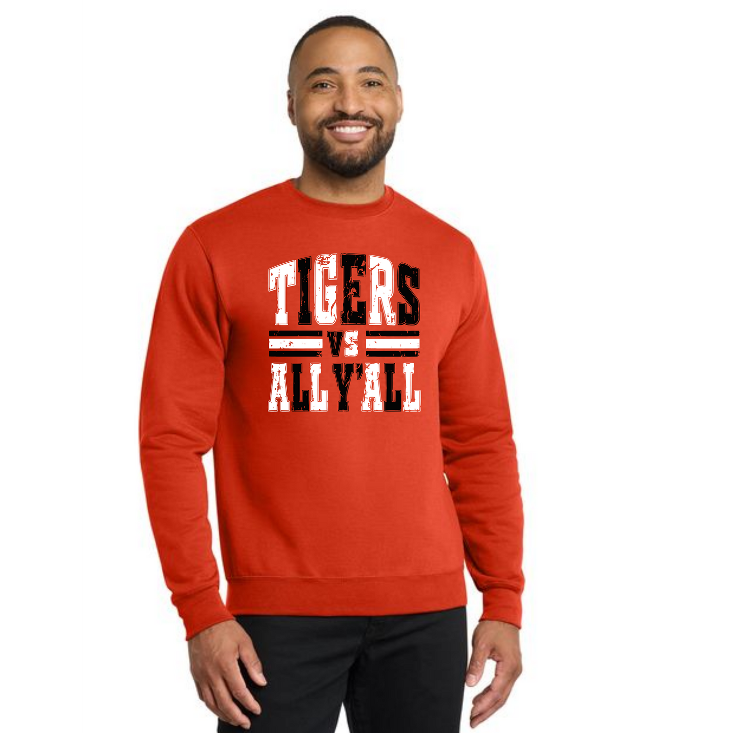 WELLSVILLE TIGERS PC78 Core Fleece Crewneck Sweatshirt 3