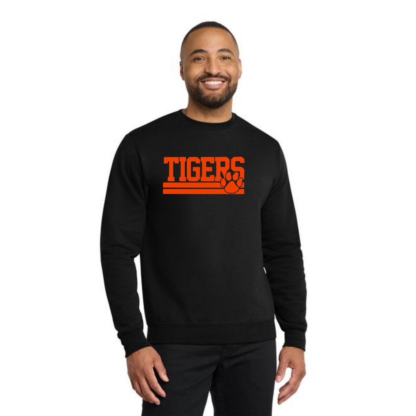 WELLSVILLE TIGERS PC78 Core Fleece Crewneck Sweatshirt 2