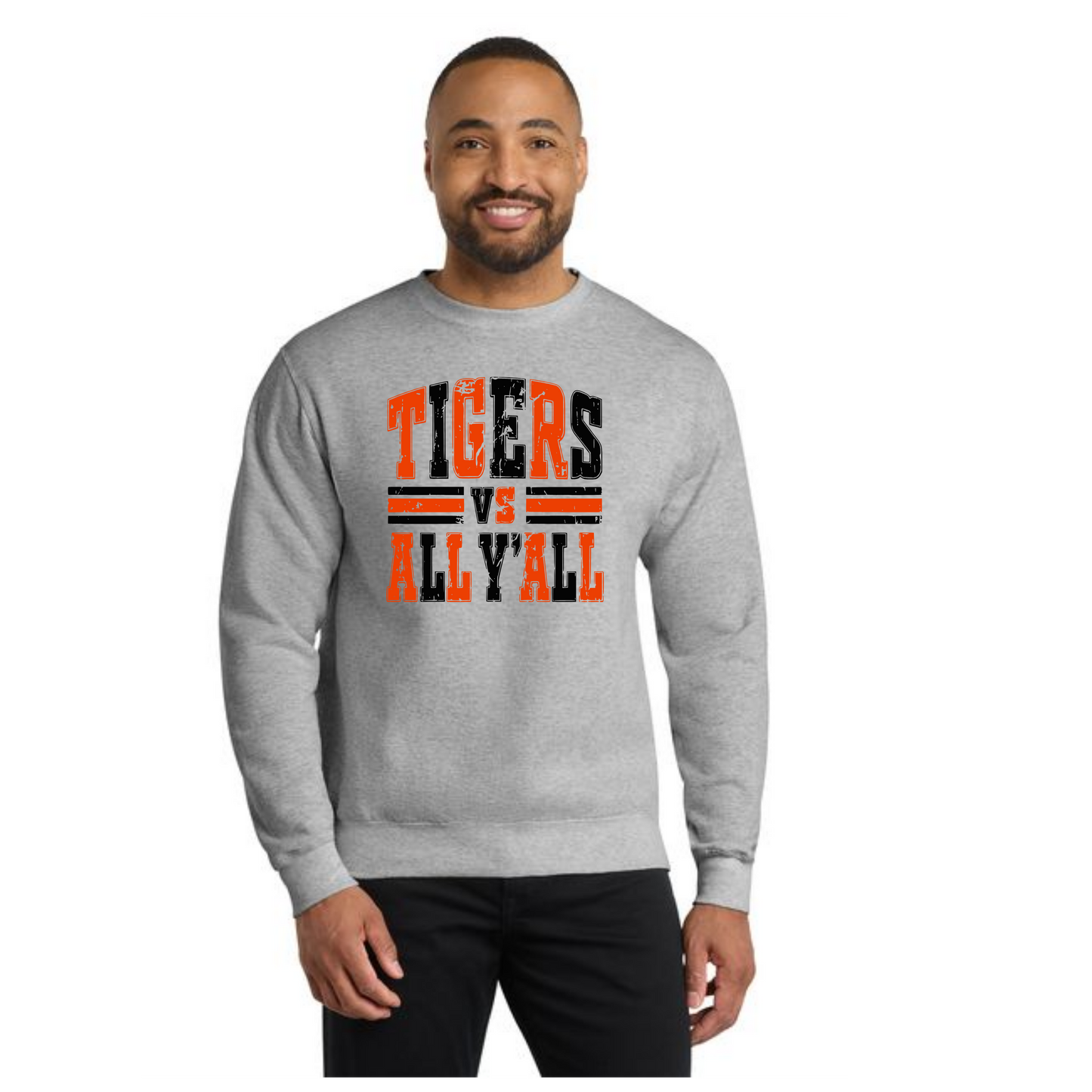 WELLSVILLE TIGERS PC78 Core Fleece Crewneck Sweatshirt 3