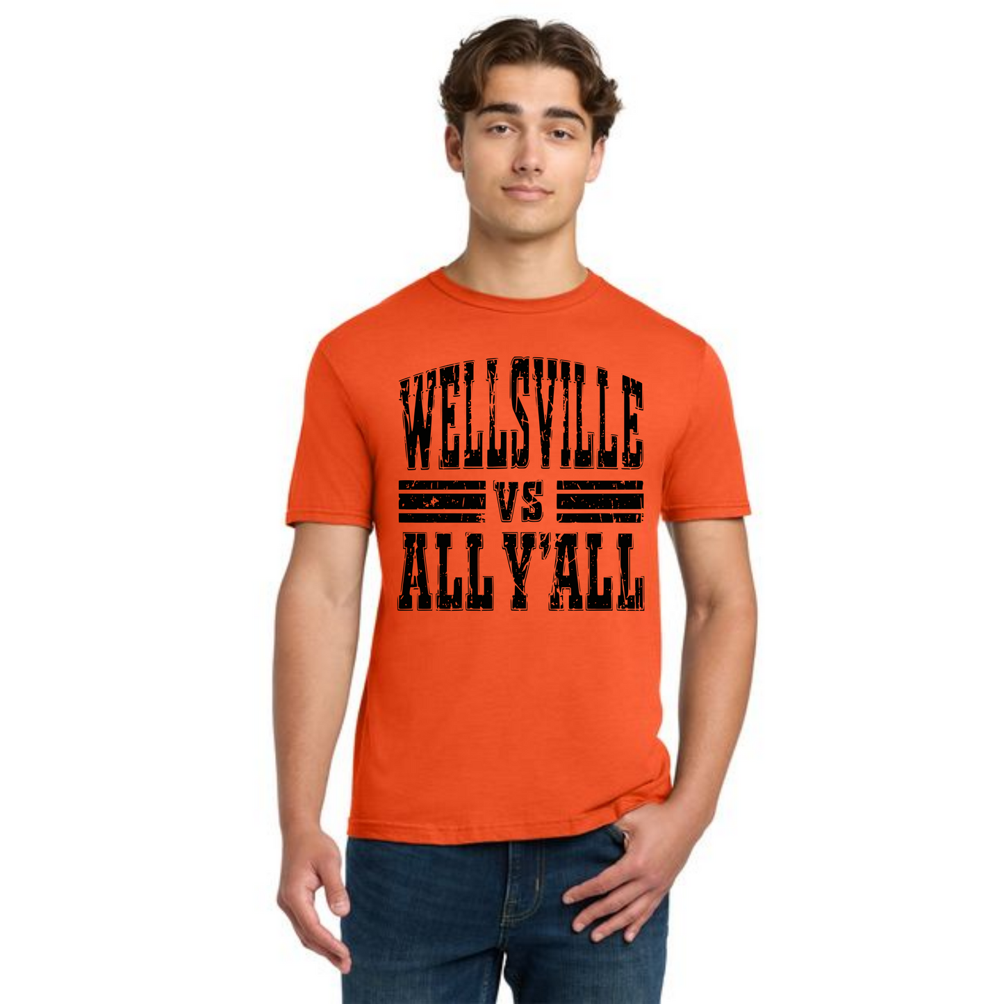 WELLSVILLE TIGERS Gildan Softstyle® T-Shirt Unisex Short Sleeve Tee 5