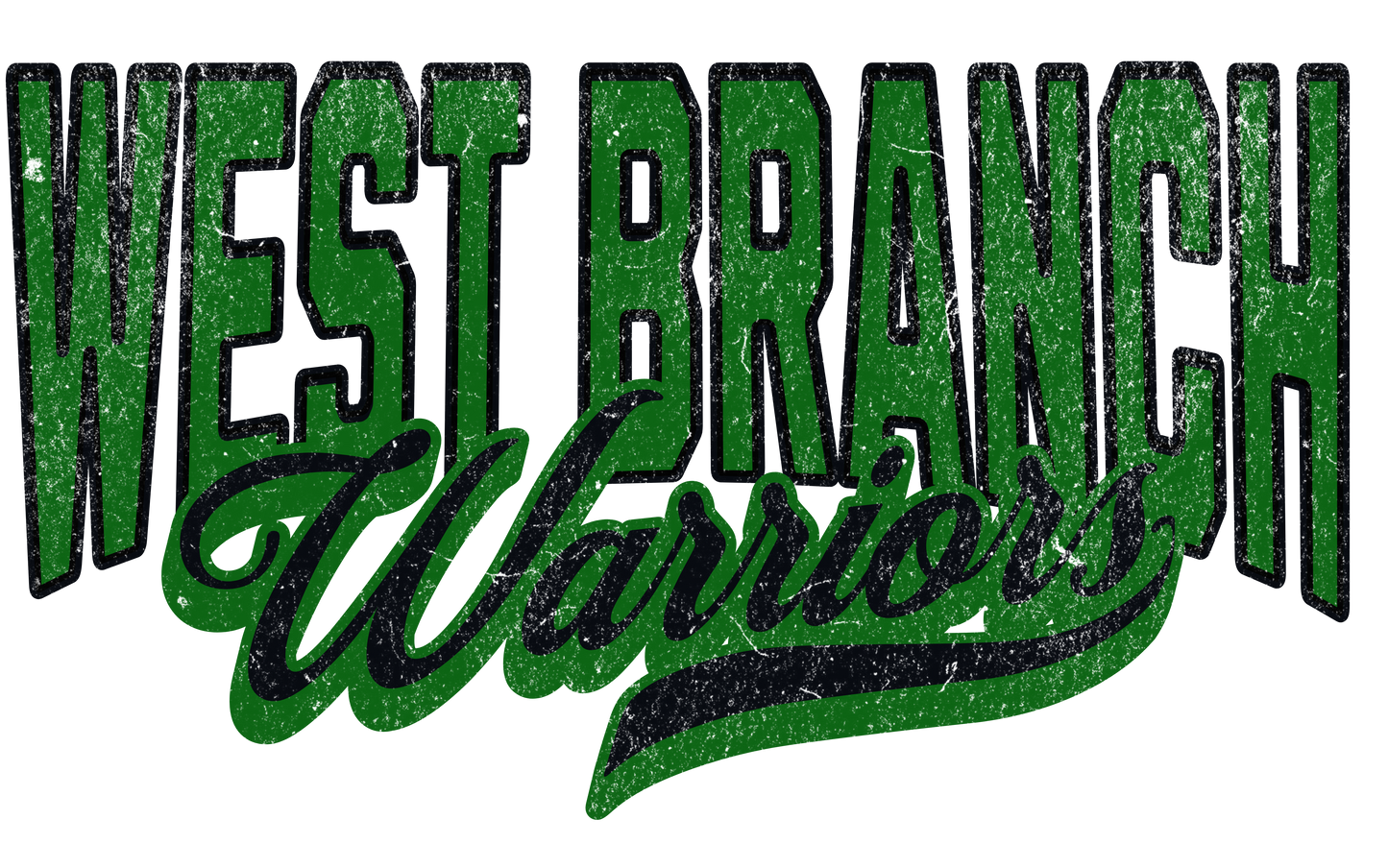 WEST BRANCH WARRIORS GENERAL PC55 Port & Company® Core Blend Tee 1